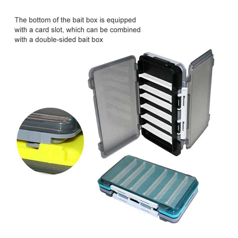 Caja Organizadora de Aparejos de Pesca | Mini Contenedor para Señuelos, Anzuelos y Accesorios