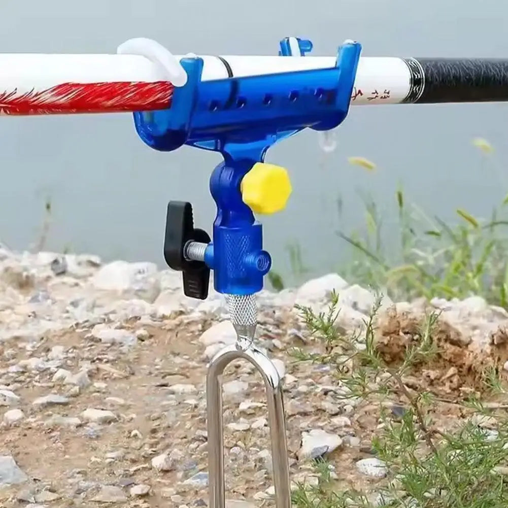 Soporte para Caña de Pescar | Giratorio 360° con Anclaje al Suelo | Mar y Agua Dulce